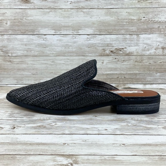 Band of Gypsies Skipper Woven Vegan Leather Pointed Loafer Mule- size 8.5 IMO - Picture 10 of 17